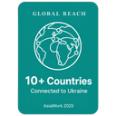 10+ Countries Connected